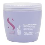 Alfaparf Milano Semi Di Lino Smooth Mask for Frizzy and Rebel Hair - Intensive Detangling Hair Treatment - Controls Frizz - Straightens and Hydrates Unruly Hair- 500ml