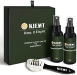 GQQCWVW KIEMT Premium Suede and Nubuck Care kit,Leather Cleaner and Conditioner,Water Repellent Protector,Double Face Leather,Suede Cleaner for Shoes,Couch,Boot,Furniture