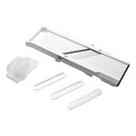 Benriner Mandolin Super Slicer, with 4 Japanese Stainless Steel Blades, BPA Free, 64W