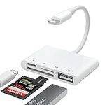 iPhone SD Card Reader Adapter,4 in1
