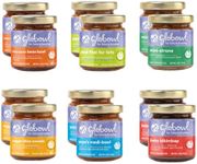 Globowl Around the World Baby Food Variety Pack – 12 Organic Meals for Babies & Toddlers – International Flavors – Non-GMO, No Artificial Ingredients, Ready-to-Eat