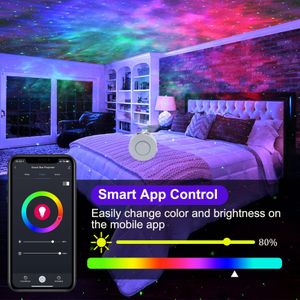 Immver Galaxy Star Projector – LED Night Light for Bedroom