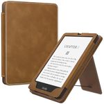 MoKo Case for 6.8" Kindle Paperwhite (11th Generation-2021) and Kindle Paperwhite Signature Edition, Slim PU Shell Cover Case with Auto-Wake/Sleep for Kindle Paperwhite 2021, Brown