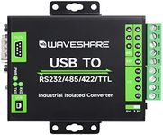 Waveshare FT232RNL USB to RS232/485/422/TTL Interface Converter, Industrial Isolation