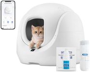 Catlink Baymax Self-Cleaning Cat Litter Tray, Monitor Your Cat's Health, Suitable for Cats from 1.5-10 kg, for Multiple Cats