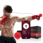 Champs MMA Boxing Reflex Ball - Boxing Equipment Fight Speed, Boxing Gear Punching Ball Great for Reaction Speed and Hand Eye Coordination Training Reflex Bag Alternative (Advanced)