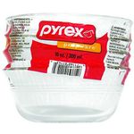 pyrex 6001143 Pyrex Bakeware Custard Cups 10Ounce Set of 4, Clear