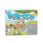 Melissa & Doug Children's Book | Poke-A-Dot: The Wheels on the Bus Wild Safari | Educational Board Book with Buttons to Pop | 3+ | Gift for Girl or Boy