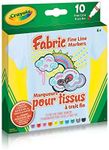 Crayola Fabric Fine Line Markers Ar