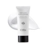 d’Alba Italian White Truffle Deep Foam Cleanser, Vegan Skincare, Gentle Foam Cleanser with White Truffles for All Skin Types, Safe for Sensitive Skin, Hypoallergenic