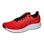 ASICS Men's Patriot 13 Sneaker, Electric Red Black, 9 UK