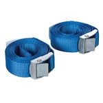 Silverline Cam Buckle Tie Down Strap 2pk 2.5m x 25mm (449682)