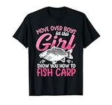 Let This Girl Show You How To Fish Carp Funny Carp Fishing T-Shirt