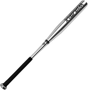 WIN. MAX Youth Baseball Bat | Self-Defense Softball Bat Home Lightweight | Youth T-Ball Bat | Aluminum Alloy 32 inch | 32" Metal Baseball Bats for Kids | 1 Pc. Aluminum (Silver) | Multiple Styles