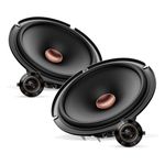 Pioneer TS-D65C, 2-Way Car Audio Speakers, Full Range, Clear Sound Quality, Easy Installation and Enhanced Bass Response, 6.5” Speakers,Black