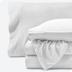 Bare Home Super Soft Fleece Sheet Set - Twin Extra Long Size - Extra Plush Polar Fleece, No-Pilling Bed Sheets - All Season Cozy Warmth (Twin XL, White)