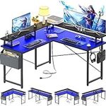 armocity L Shaped Computer Desk wit