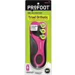 Profoot Triad Women's Orthotic Insoles Size 6-10 - Pair, Pack of 3