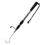 SANLIKE Fishing Gaff, 55" Telescopic Fish Gaff with Stainless Spear Gaff Hook of Saltwater Offshore Ice Tool, Aluminium Pole and Soft Rubber Handle