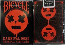 Karnival RED Dose Deck Playing Cards -Redux Edition (Ltd Ed)