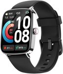 Smart Watch, 1.85" HD Smartwatch for Men Women (Answer/Make Calls), 100+ Sport Fitness Watch with Heart Rate/Sleep/SpO2 Monitor, IP68 Waterproof Reloj Inteligente Compatible iPhone/Samsung/Android