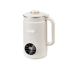 Irishom Nut Milk Maker, Automatic Almond Milk Machine for Homemade Plant-Based Milk, Oat, Soy, Yogurt, Soy Milk Maker with 8H Keep Warm Function (White)
