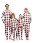 Ekouaer Matching Family Pajamas Set