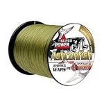 Ashconfish Braided Fishing Line- 8 Strands Super Strong PE Fishing Wire Heavy Tensile for Saltwater & Freshwater Fishing -Abrasion Resistant - Zero Stretch- 100M/109Yards 15LB Army Green