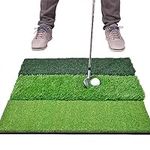 GoSports Tri-Turf XL Golf Practice 