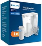 Philips Water Instant Water Filter - 3L Capacity, 1L/min Fast Flow, USB-C Rechargable