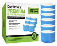 Durabasics 4 Pack of Premium Humidifier Filters Compatible with Honeywell Humidifier Filter HAC504, HAC504AW & Honeywell Filter A | Replacement for Honeywell Filter HCM 350 & Cool Mist Humidifiers