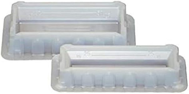 MTC Bio P8010-1S Multi Channel Solution or Reagent Reservoir, 10 ml Capacity, Sterile, Individually Wrapped (Pack of 100)