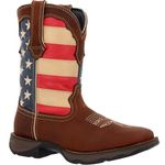 Durango Women's Rd4414 Western Boot, Brown/Union Flag, 6.5 UK