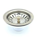 115mm Stainless Steel Strainer Basket for Kitchen Sink Basin Drain Waste Trap