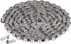 OLCANA Bike Chain 6 7 8 Speed Bike Chains 1/2 x 3/32 Inch 116 Links Bicycle Chain with Quick Release Bike Missing Links for Mountain and Road Bike