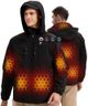 ARRIS Heated Jacket for Men, Electric Heating Coat with 12V Battery, 2024 New Heating Jacket with Mutiple Pockets Large