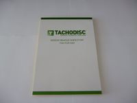 Tachodisc Goods Vehicle Inspection Pad For Vehicles GV1