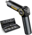 Fanttik Fold S1 APEX 3.7V Cordless Screwdriver, Electric Screwdriver, Screen Interaction, Pivot Handle, High/Low RPM Options, Max 7N.m, 20 Bits, 1/4''Hex, Ideas DIY Tool - Deluxe Edition