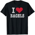 Vintage I Love Bagels T-Shirt Trend