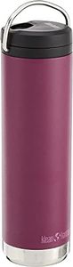 Klean Kanteen TKWide Insulated Water Bottle with Twist Cap, 592 ml Capacity, Purple Potion