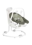 Joie Serina 2in1 Premium Automatic Electric Baby Swing – Rocker with 3 Recline Positions and SoftTouch, 5-Point Harness, 5 Soothing Swing Speeds, Melodies & Vibration, Detachable Seat, Birth to 9 kg