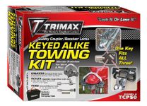 Trimax TCP50 Trailer Lock Combo Pack (Keyed Alike)