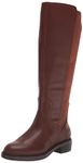 Lucky Brand Women's Quenbe Riding Boot Fashion, Roasted, 5.5