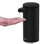 AIKE 9.5 oz. Rechargeable Automatic Sensor Liquid Soap Dispenser Pump, Matte Black, Model AK1333