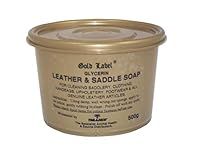 Gold Label Unisex's Herbal Health Glycerin Leather And Saddle Soap, Clear, 500 g