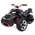 RCB 12V Kids Electric Motorbike, 2 Motors & 12" Inch electric dirt bike 3/8 km/h Speed Modes, Multi-Music, USB Port, Best Ride On Motorcycle Car for 3-8 Kids