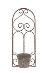 London Ornaments Scroll folding wall planter