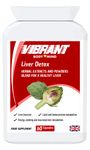 Liver Detox Supplement 90 Capsules with Choline, Artichoke, Burdock | Natural Liver Care | Liver Support Tablets