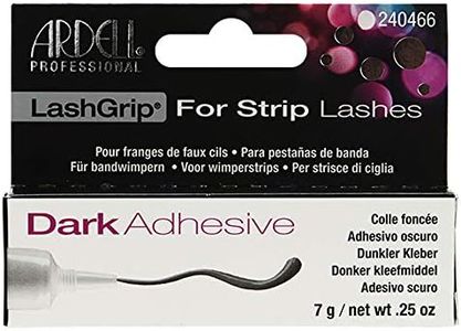 Ardell Pegamento de pestañas Negro | Lashgrip Strip Adhesive Dark| Dark Adhesive |Para Pestañas Enteras | Es un adhesivo a base de látex destinado a ser temporal.