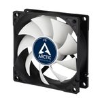 ARCTIC F8-80 mm Standard Case Fan, quite motor, Computer, Push- or Pull Configuration, Fan Speed: 2000 RPM - Black, White